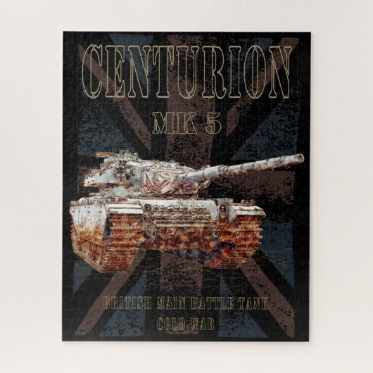 Centurion MK 5 MBT British Main Battle Tank Puzzle (Vertikal)