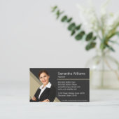 Century 21 Real Anwesen Business Card Visitenkarte (Stehend Vorderseite)