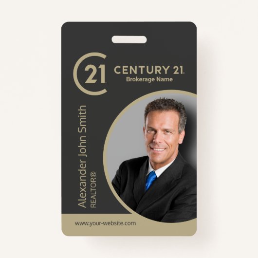 Century 21 Realtor ID Card Ausweis (Vorderseite)