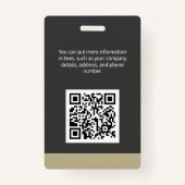 Century 21 Realtor ID Card Ausweis (Rückseite)