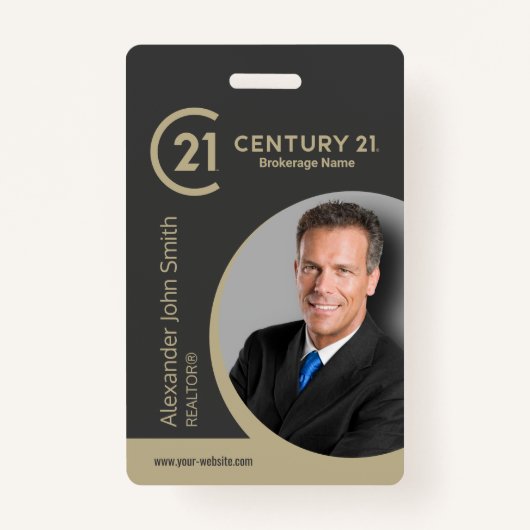 Century 21 Realtor ID Card Ausweis (Vorderseite)
