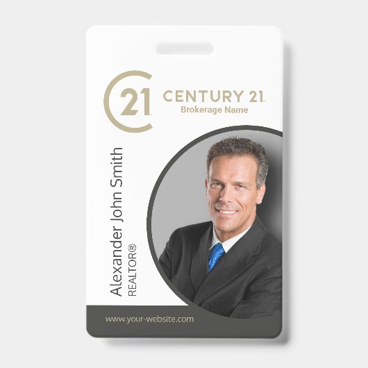 Century 21 Realtor ID Card Ausweis (Vorderseite)