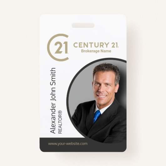 Century 21 Realtor ID Card Ausweis (Vorderseite)