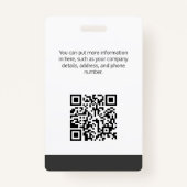 Century 21 Realtor ID Card Ausweis (Rückseite)