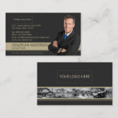 Century 21 Visitenkarte Schwarzes Gold (Vorne/Hinten)