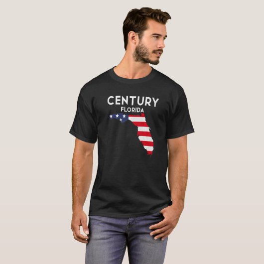 Century Florida USA Staat America Travel Floridian T-Shirt (Vorne ganz)
