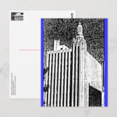 Century Gebäude Melbourne Australien Postkarte (Vorne/Hinten)