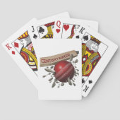 Century Maker Cricket Bat and Ball Sports Spielkarten (Rückseite)