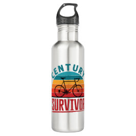 Century Survivor 100 Meilen Club Edelstahlflasche