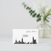 CEO | Berufliche Visitenkarte (Stehend Vorderseite)