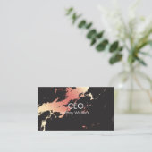 CEO | Berufliche Visitenkarte (Stehend Vorderseite)