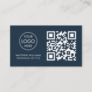 CEO Beruflicher QR-Code Logo Modern Visitenkarte