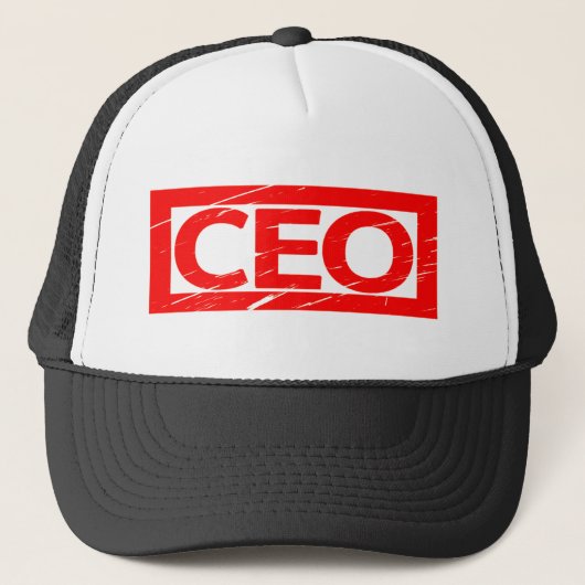 CEO-Briefmarke Truckerkappe (Vorderseite)