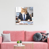 CEO Cat Leinwanddruck (Insitu (Wohnzimmer))