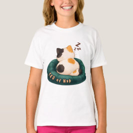 "CEO des Nickerchens" Katze schläft auf dem Sofa T-Shirt