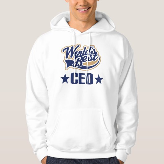 CEO-Geschenk (Welten am besten) Hoodie (Vorderseite)