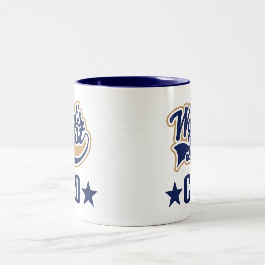 CEO-Geschenk (Welten am besten) Zweifarbige Tasse (Mittel)