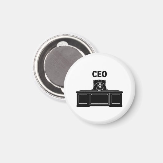 CEO Gorilla Magnet (Vorderseite/Rückseite)