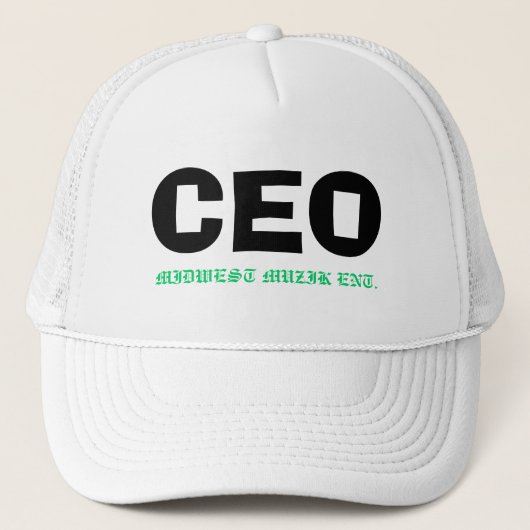 CEO-KAPPE TRUCKERKAPPE (Vorderseite)