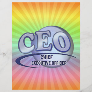 CEO LOGO BLUE CHIEF FÜHRUNGSKRAFT OFFICER
