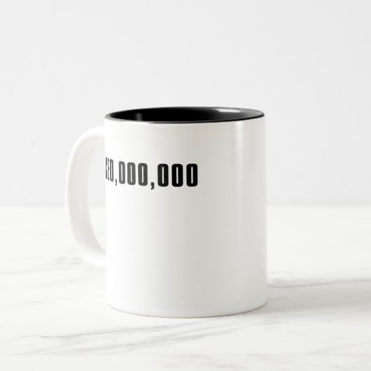 CEO, OOO, OOO ZWEIFARBIGE TASSE (Vorderseite Links)