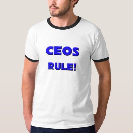 CEO-Regel! T-Shirt (Vorderseite)