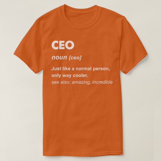 CEO T-Shirt (Design vorne)