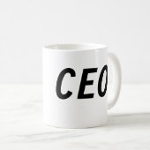 CEO-Tasse Kaffeetasse (VorderseiteRechts)