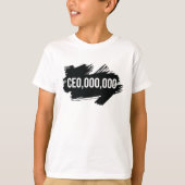 CEO, Unternehmer 000.000 T-Shirt (Vorderseite)