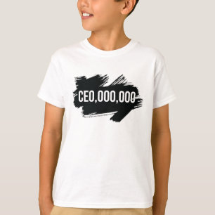 CEO, Unternehmer 000.000 T-Shirt