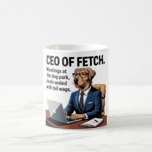 CEO von Fetch Kaffeetasse