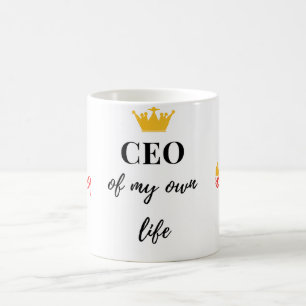 CEO von My Own Life - Motivierend Tasse für Frauen