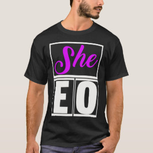 CEO von Small Business Women T-Shirt