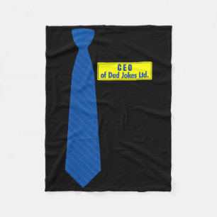 CEO von Vater Jokes Grillen Patriotic American Vat Fleecedecke