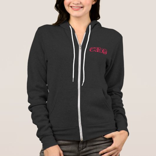 CEO-ZERFALL HOODIE (Vorderseite)