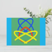 CEOFC1000U - Begrüßungsfeld (MGC-URL) Dankeskarte (Stehend Vorderseite)