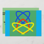 CEOFC1000U - Begrüßungsfeld (MGC-URL) Dankeskarte (Vorne/Hinten)