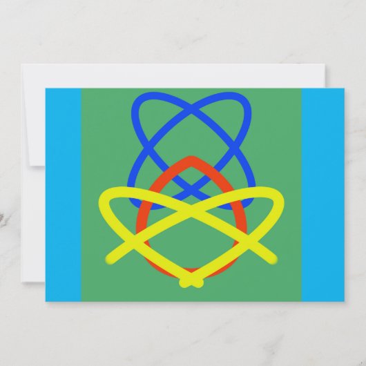 CEOFC1000U - Willkommen Gesicht (MGC URL) Vielen D Dankeskarte (Vorderseite)