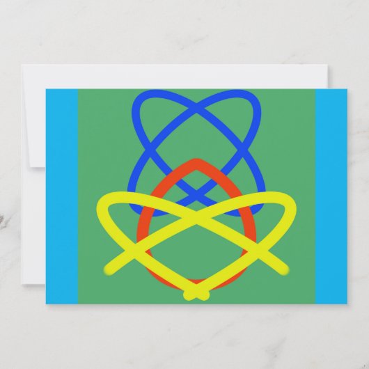 CEOFC1000U - Willkommen Gesicht (MGC URL) Vielen D Dankeskarte (Vorderseite)