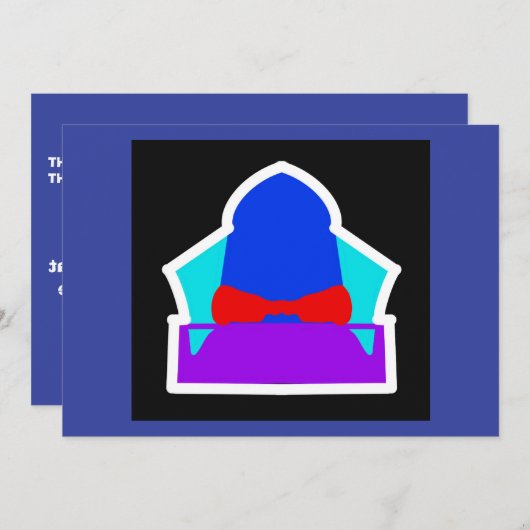 CEOFC1003MO - Wir begrüßen Sie Dankeskarte (Vorne/Hinten)