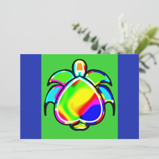 CEOFC1017 - Blume des Lebens Dankeskarte (Stehend Vorderseite)