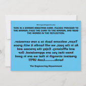 CEOFC1046ED - Team Dankeskarte (Rückseite)