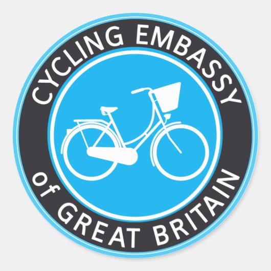 CEoGB-Logo-Aufkleber Runder Aufkleber (Vorderseite)