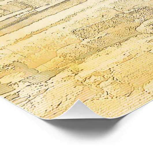 Ceops Pyramid + Sphinx Poster (Ecke)