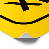 Cephalopod Crossing Poster (Ecke)