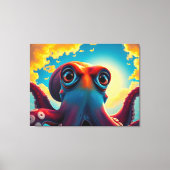 Cephalopod Leinwanddruck (Vorderseite)