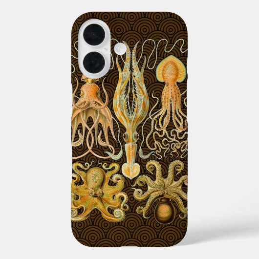 Cephalopod Octopus Tintenfisch Meeresnatur Case-Mate iPhone Hülle (Rückseite)