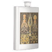 Cephalopod Octopus Tintenfisch Meeresnatur Flachmann (Rechts)