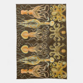 Cephalopod Octopus Tintenfisch Meeresnatur Geschirrtuch (Vertikal)