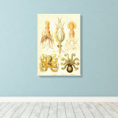 Cephalopod Octopus Tintenfisch Meeresnatur Leinwanddruck (Insitu (Holzboden))